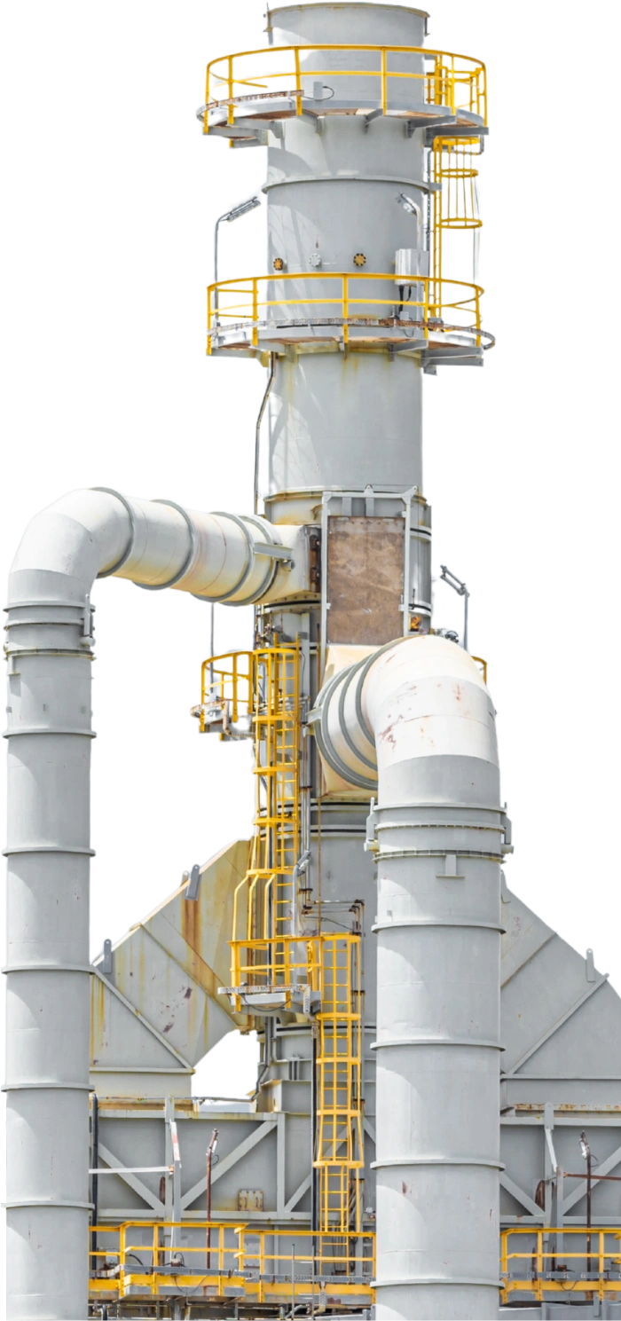 Oil and petroleum refinery plant